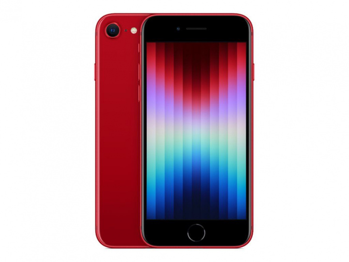 Apple iPhone SE 5G 128GB Red i gruppen SMARTPHONES & TABLETS / Mobiltelefoner & smartphones hos TP E-commerce Nordic AB (C21240)