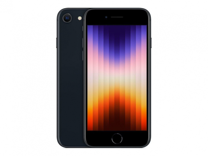 Apple iPhone SE 5G 256GB Midnight i gruppen SMARTPHONES & TABLETS / Mobiltelefoner & smartphones hos TP E-commerce Nordic AB (C21242)