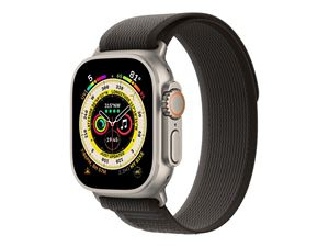 Apple Watch Ultra GPS + Cell 49mm Black/Gray Trail Loop S/M i gruppen SPORT, FRITID & HOBBY / Smartwatch & Aktivitetsmåler / Smartwatches hos TP E-commerce Nordic AB (C21364)