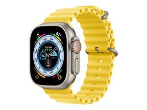 Apple Watch Ultra GPS + Cell 49mm Yellow Ocean Band i gruppen SPORT, FRITID & HOBBY / Smartwatch & Aktivitetsmåler / Smartwatches hos TP E-commerce Nordic AB (C21378)