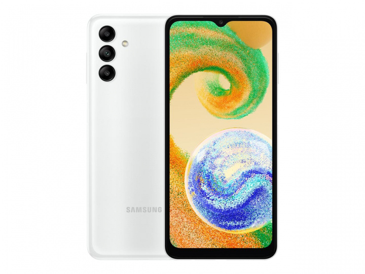 Samsung Galaxy A04s 32Gb White i gruppen SMARTPHONES & TABLETS / Mobiltelefoner & smartphones hos TP E-commerce Nordic AB (C21634)