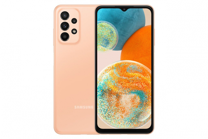 Samsung Galaxy A23 5G 64Gb Orange i gruppen SMARTPHONES & TABLETS / Mobiltelefoner & smartphones hos TP E-commerce Nordic AB (C21647)