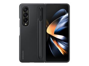 Samsung Galaxy Fold4 Back Holder Pen Cover Black i gruppen SMARTPHONES & TABLETS / Mobil Beskyttelse / Samsung hos TP E-commerce Nordic AB (C21674)
