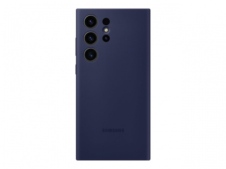 Samsung Galaxy S23 Ultra Silicone Case Navy i gruppen SMARTPHONES & TABLETS / Mobil Beskyttelse / Samsung hos TP E-commerce Nordic AB (C21766)
