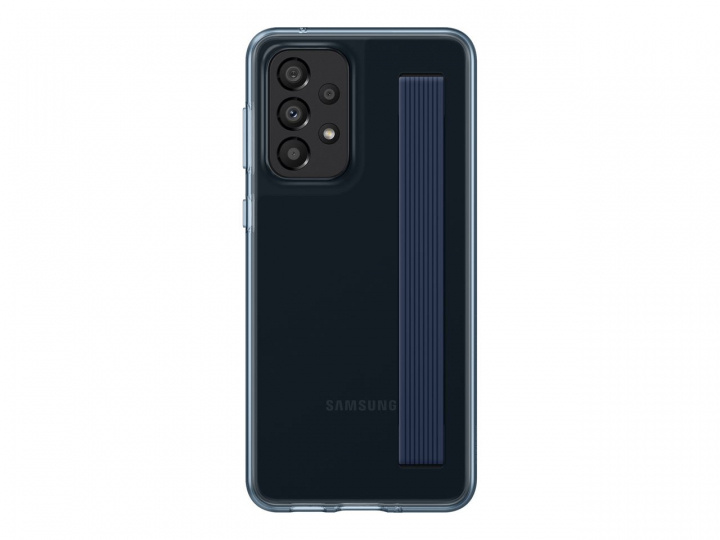 Samsung Slim Strap Cover Galaxy A33 Black i gruppen SMARTPHONES & TABLETS / Mobil Beskyttelse / Samsung hos TP E-commerce Nordic AB (C21920)