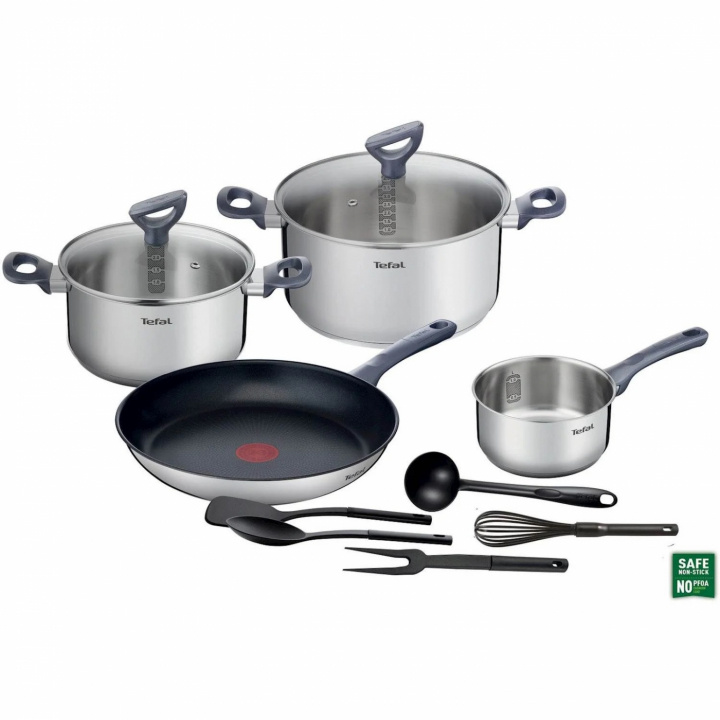 Tefal Daily Cook 11 pcs set TEFAL i gruppen HJEM, HUS & HAVE / Køkkenredskaber / Gryder og kasseroller hos TP E-commerce Nordic AB (C21972)