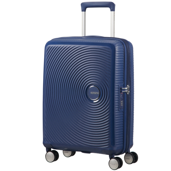 American Tourister Soundbox Kabinväska Exp. 55 Midnight Navy i gruppen SPORT, FRITID & HOBBY / Rejsetilbehør / Rejsetasker hos TP E-commerce Nordic AB (C22187)