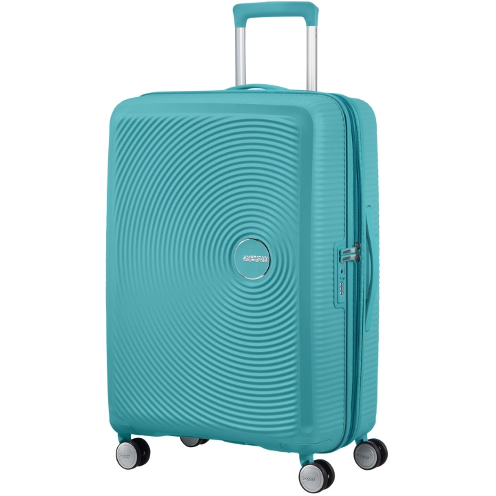 American Tourister Soundbox Resväska 67 Exp. Turquoise Tonic i gruppen SPORT, FRITID & HOBBY / Rejsetilbehør / Rejsetasker hos TP E-commerce Nordic AB (C22189)