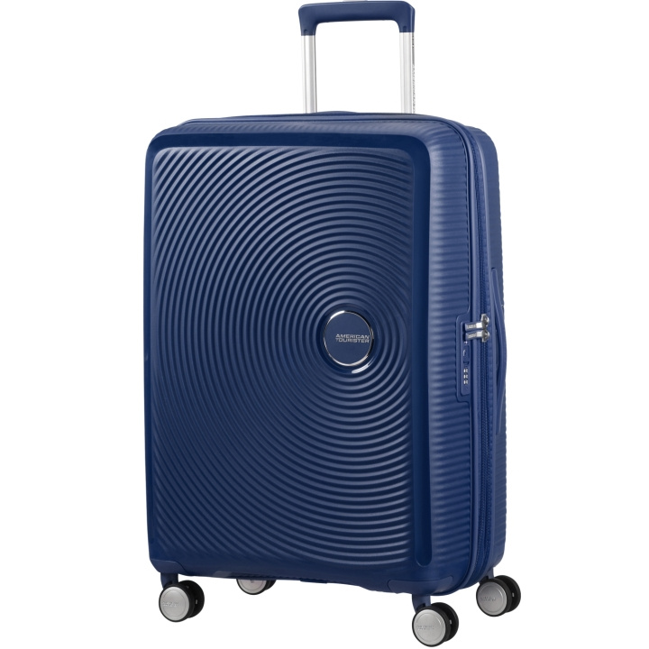 American Tourister Soundbox Resväska 67 Exp. Midnight Navy i gruppen SPORT, FRITID & HOBBY / Rejsetilbehør / Rejsetasker hos TP E-commerce Nordic AB (C22190)