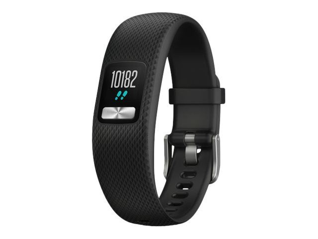 Garmin Vivofit 4 Black S/M i gruppen SPORT, FRITID & HOBBY / Smartwatch & Aktivitetsmåler / Smartwatches hos TP E-commerce Nordic AB (C22248)