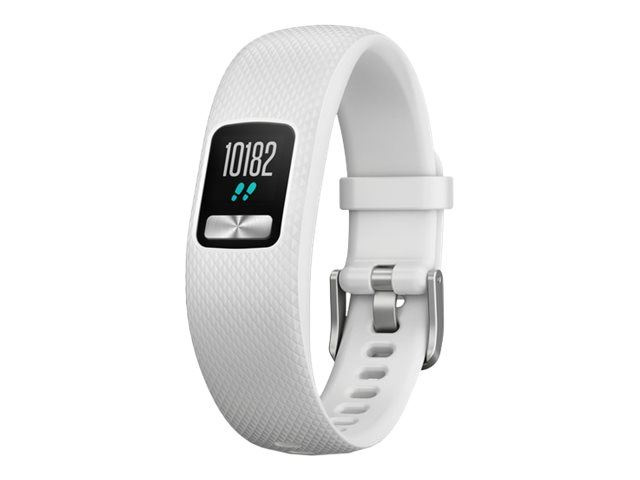 Garmin Vivofit 4 White S/M i gruppen SPORT, FRITID & HOBBY / Smartwatch & Aktivitetsmåler / Smartwatches hos TP E-commerce Nordic AB (C22249)
