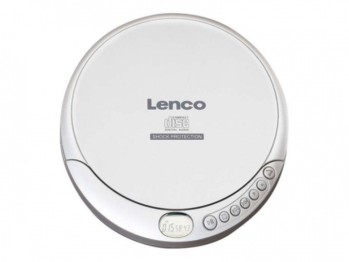 Lenco CD-201SI i gruppen HJEMMEELEKTRONIK / Lyd & billede / Hjemmebiograf, HiFi & Bærbar / Bærbar musikafspiller / CD-afspiller hos TP E-commerce Nordic AB (C22261)