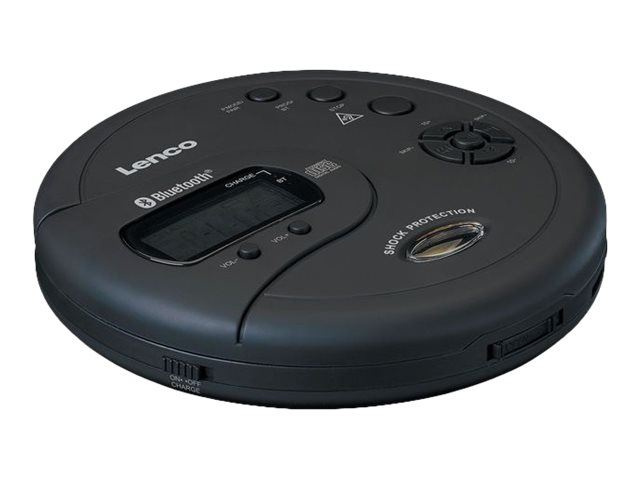 Lenco CD300BK i gruppen HJEMMEELEKTRONIK / Lyd & billede / Hjemmebiograf, HiFi & Bærbar / Bærbar musikafspiller / CD-afspiller hos TP E-commerce Nordic AB (C22262)