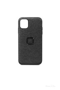 Peak Design Everyday Fabric Case iPhone 11 Pro - Charcoal i gruppen SMARTPHONES & TABLETS / Mobil Beskyttelse / Apple / iPhone 11 Pro / Cover hos TP E-commerce Nordic AB (C22283)