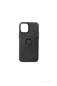 Peak Design Everyday Fabric Case iPhone 12 Mini - Charcoal i gruppen SMARTPHONES & TABLETS / Mobil Beskyttelse / Apple / iPhone 12 Mini / Cover hos TP E-commerce Nordic AB (C22286)