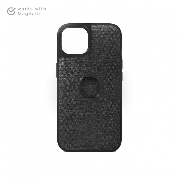 Peak Design Fabric Case iPhone 11 - Charcoal i gruppen SMARTPHONES & TABLETS / Mobil Beskyttelse / Apple / iPhone 11 / Cover hos TP E-commerce Nordic AB (C22313)