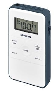 Sangean DT-140 vit/blå i gruppen HJEMMEELEKTRONIK / Lyd & billede / Hjemmebiograf, HiFi & Bærbar / Radio og vækkeure / Radio hos TP E-commerce Nordic AB (C22363)