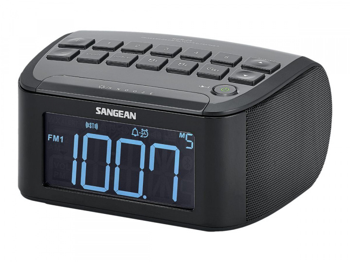 Sangean RCR24 i gruppen HJEMMEELEKTRONIK / Lyd & billede / Hjemmebiograf, HiFi & Bærbar / Radio og vækkeure / Klokradio hos TP E-commerce Nordic AB (C22379)