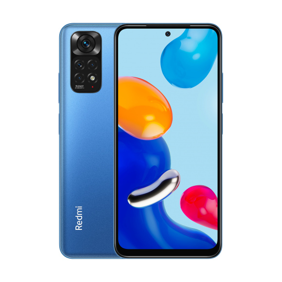 Xiaomi Redmi Note 11 4+128GB Twilight Blue i gruppen SMARTPHONES & TABLETS / Mobiltelefoner & smartphones hos TP E-commerce Nordic AB (C22413)