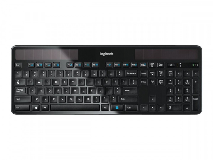 Logitech WIRELESS KEYBOARD K750 i gruppen COMPUTERTILBEHØR / Mus og tastatur / Tastatur / Ledningsfri hos TP E-commerce Nordic AB (C22493)