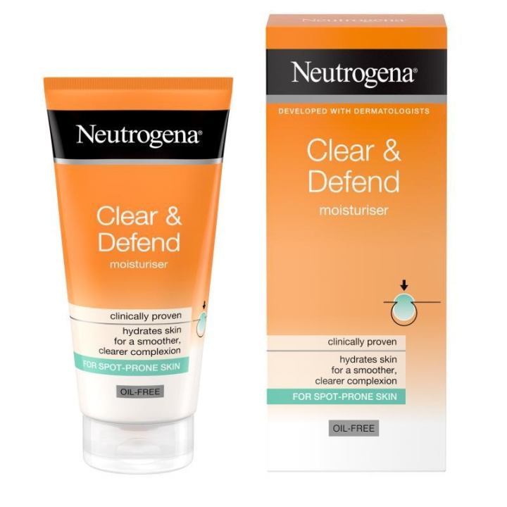 Neutrogena Clear & Defend Moisturiser 50 ml i gruppen SKØNHED & HELSE / Hudpleje / Ansigt / Rengøring hos TP E-commerce Nordic AB (C22600)