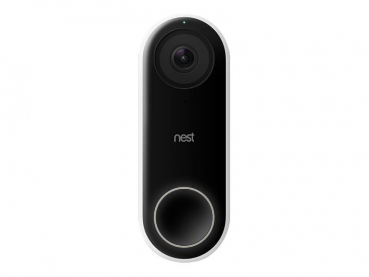 Google Nest Hello Video Doorbell - Black/White i gruppen HJEM, HUS & HAVE / Smart hjem / Dørklokker hos TP E-commerce Nordic AB (C22703)