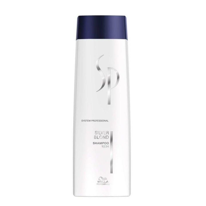 Wella SP Silver Blond Shampoo 250ml i gruppen SKØNHED & HELSE / Hår og styling / Hårpleje / Hårfarve / Sølv shampoo hos TP E-commerce Nordic AB (C22884)