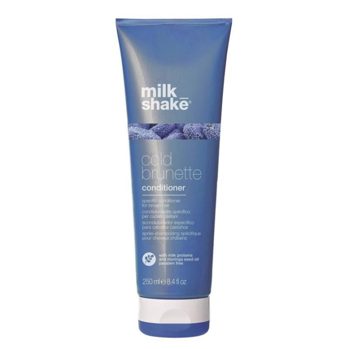 Milk_Shake Cold Brunette Conditioner 250ml i gruppen SKØNHED & HELSE / Hår og styling / Hårpleje / Hårfarve / Sølv balsam hos TP E-commerce Nordic AB (C23009)