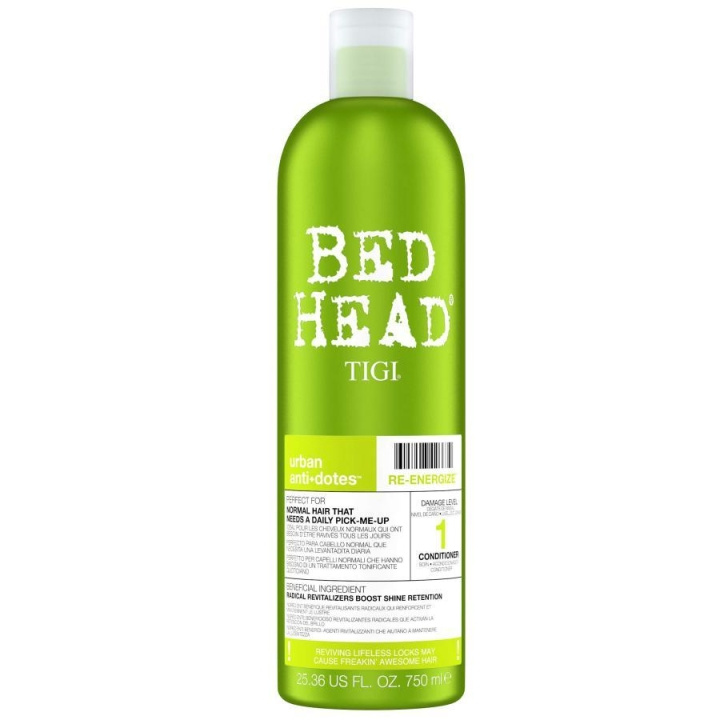 TIGI Bed Head Re-energize Conditioner 1 750ml i gruppen SKØNHED & HELSE / Hår og styling / Hårpleje / Balsam hos TP E-commerce Nordic AB (C23043)