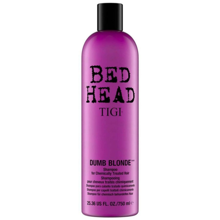TIGI Bed Head Dumb Blonde Shampoo 750ml i gruppen SKØNHED & HELSE / Hår og styling / Hårpleje / Shampoo hos TP E-commerce Nordic AB (C23048)