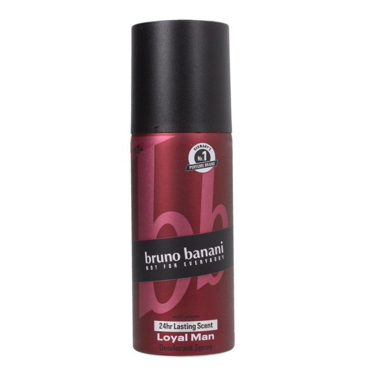 Bruno Banani Loyal Man Deodorant Spray 150ml i gruppen SKØNHED & HELSE / Duft & Parfume / Deodorant / Deo for ham hos TP E-commerce Nordic AB (C23072)