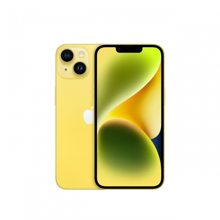 Apple iPhone 14 5G 128GB Yellow i gruppen SMARTPHONES & TABLETS / Mobiltelefoner & smartphones hos TP E-commerce Nordic AB (C23078)
