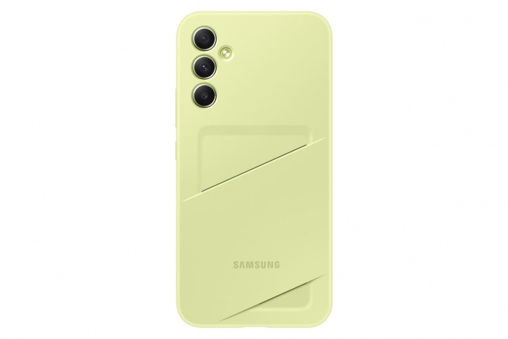 Samsung Card Slot Case Lime Galaxy A34 i gruppen SMARTPHONES & TABLETS / Mobil Beskyttelse / Samsung hos TP E-commerce Nordic AB (C23139)