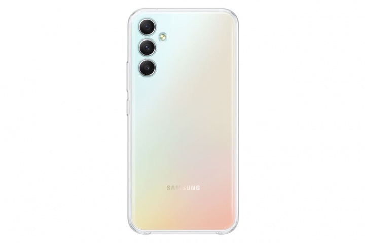 Samsung EF-QA346 Beskyttelsescover Gennemsigtig Samsung Galaxy A34 5G i gruppen SMARTPHONES & TABLETS / Mobil Beskyttelse / Samsung hos TP E-commerce Nordic AB (C23141)