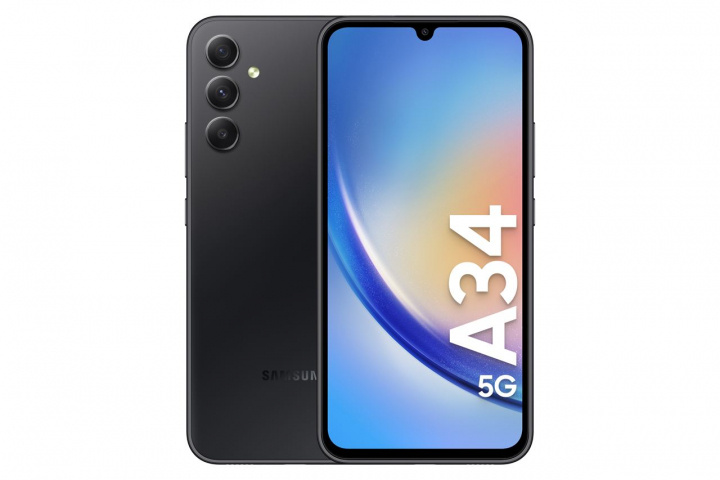 Samsung Galaxy A34 5G 128GB Black i gruppen SMARTPHONES & TABLETS / Mobiltelefoner & smartphones hos TP E-commerce Nordic AB (C23155)