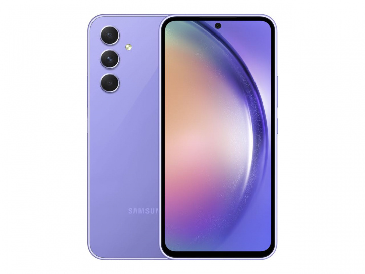 Samsung Galaxy A54 5G 128GB Light Violet i gruppen SMARTPHONES & TABLETS / Mobiltelefoner & smartphones hos TP E-commerce Nordic AB (C23167)