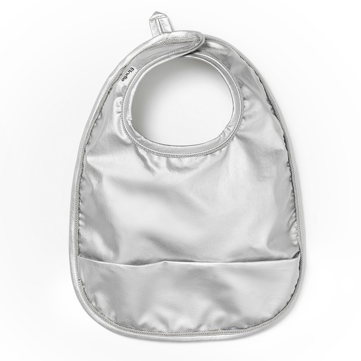 Elodie Details Haklapp - Stone Silver i gruppen LEGETØJ, BØRN & BABY / Mad & Drikke / Hagesmække hos TP E-commerce Nordic AB (C23264)