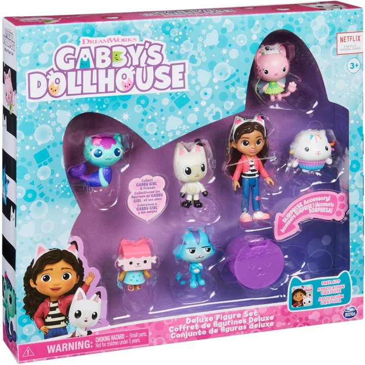 Gabbys Dollhouse Gabby\'s Dollhouse Deluxe Figure Set i gruppen LEGETØJ, BØRN & BABY / Legetøj / Legetøj hos TP E-commerce Nordic AB (C23372)