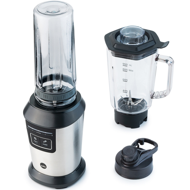 Wilfa Blender rostfri 0,8 liter B2GS-T800 i gruppen HJEM, HUS & HAVE / Husholdningsapparater / Foodprocessor og køkkenassistenter / Mixer & Blender hos TP E-commerce Nordic AB (C23389)