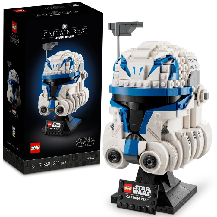 LEGO Star Wars - Captain Rex Helmet V29 75349 i gruppen LEGETØJ, BØRN & BABY / Legetøj / Bygge legesager / Lego hos TP E-commerce Nordic AB (C23408)