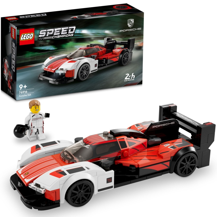 LEGO Speed Champions - Porsche 963 76916 i gruppen LEGETØJ, BØRN & BABY / Legetøj / Bygge legesager / Lego hos TP E-commerce Nordic AB (C23418)