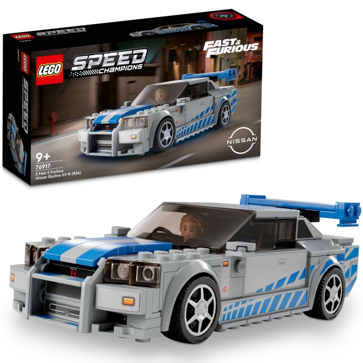 LEGO Nissan Skyline GT-R (R34) 76917 i gruppen LEGETØJ, BØRN & BABY / Legetøj / Bygge legesager / Lego hos TP E-commerce Nordic AB (C23419)