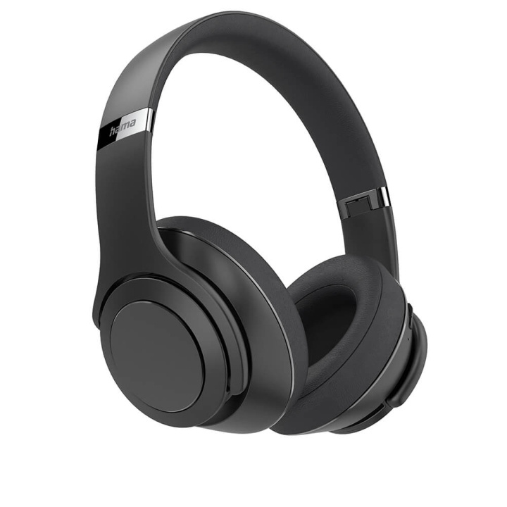 Hama Hovedtelefoner Over-Ear Passion Turn EQ Sort i gruppen HJEMMEELEKTRONIK / Lyd & billede / Hovedtelefoner & Tilbehør / Hovedtelefoner hos TP E-commerce Nordic AB (C23468)