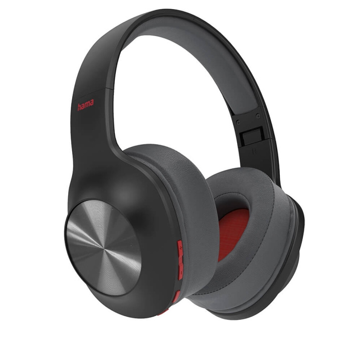 Hama Headphone Over-Ear Spirit Calypso Black i gruppen HJEMMEELEKTRONIK / Lyd & billede / Hovedtelefoner & Tilbehør / Hovedtelefoner hos TP E-commerce Nordic AB (C23469)