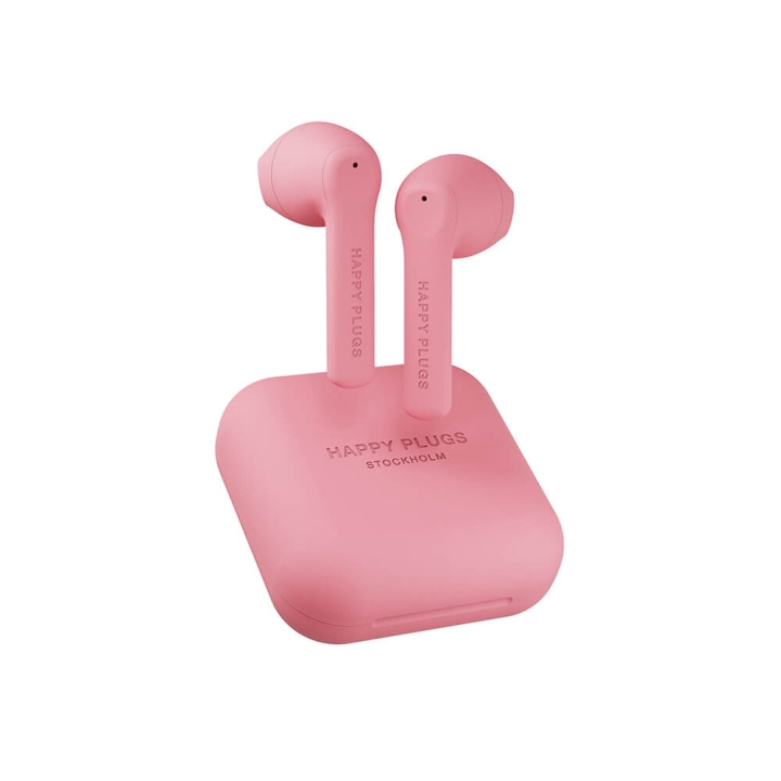 Happy Plugs Air 1 Go Hovedtelefoner In-Ear TWS Peach i gruppen HJEMMEELEKTRONIK / Lyd & billede / Hovedtelefoner & Tilbehør / Hovedtelefoner hos TP E-commerce Nordic AB (C23480)