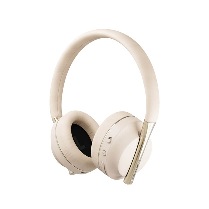 Høretelefoner Play Over-Ear 85dB Trådløs Gold i gruppen HJEMMEELEKTRONIK / Lyd & billede / Hovedtelefoner & Tilbehør / Hovedtelefoner hos TP E-commerce Nordic AB (C23483)