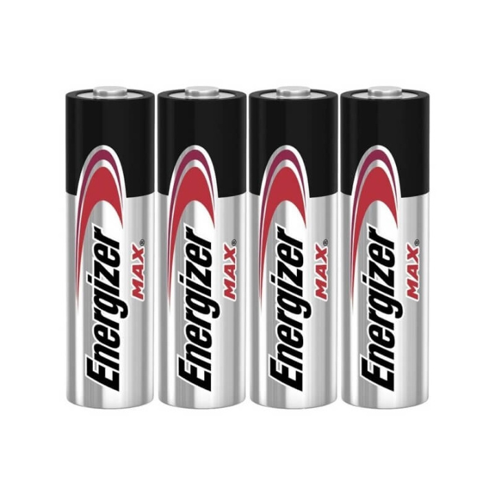 Energizer Batteri AA/LR6 Max 4 pak i gruppen HJEMMEELEKTRONIK / Batterier og opladere / Batterier / AA hos TP E-commerce Nordic AB (C23510)