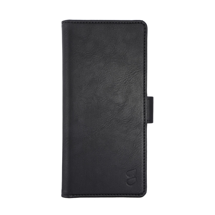 GEAR Wallet Case Black - Motorola Moto E13 4G i gruppen SMARTPHONES & TABLETS / Mobil Beskyttelse / Motorola hos TP E-commerce Nordic AB (C23553)