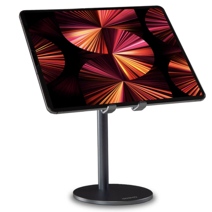 Desire2 Justerbar Stander til smartphone og tablets Sølv i gruppen SMARTPHONES & TABLETS / Øvrigt tilbehør / Docks, Stativ og Holder hos TP E-commerce Nordic AB (C23576)