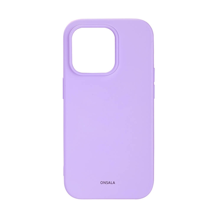 Onsala Backcover Silicone iPhone 13 Pro Purple i gruppen SMARTPHONES & TABLETS / Mobil Beskyttelse / Apple / iPhone 13 Pro / Cover hos TP E-commerce Nordic AB (C23598)